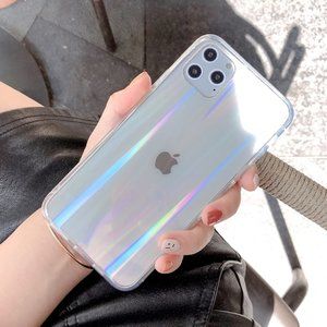 NEW iPhone 12/11/Pro/Max/XR Laser Clear case